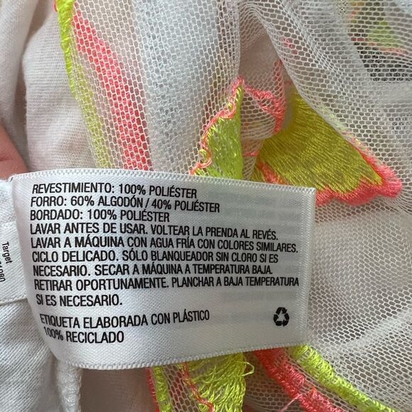 Cat & Jack Yellow and Orange Blouse with Butterfly Pattern Small - Picture 6 of 6